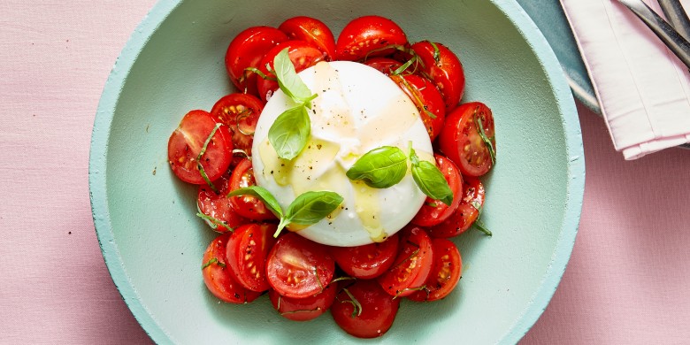 Burrata-salade
