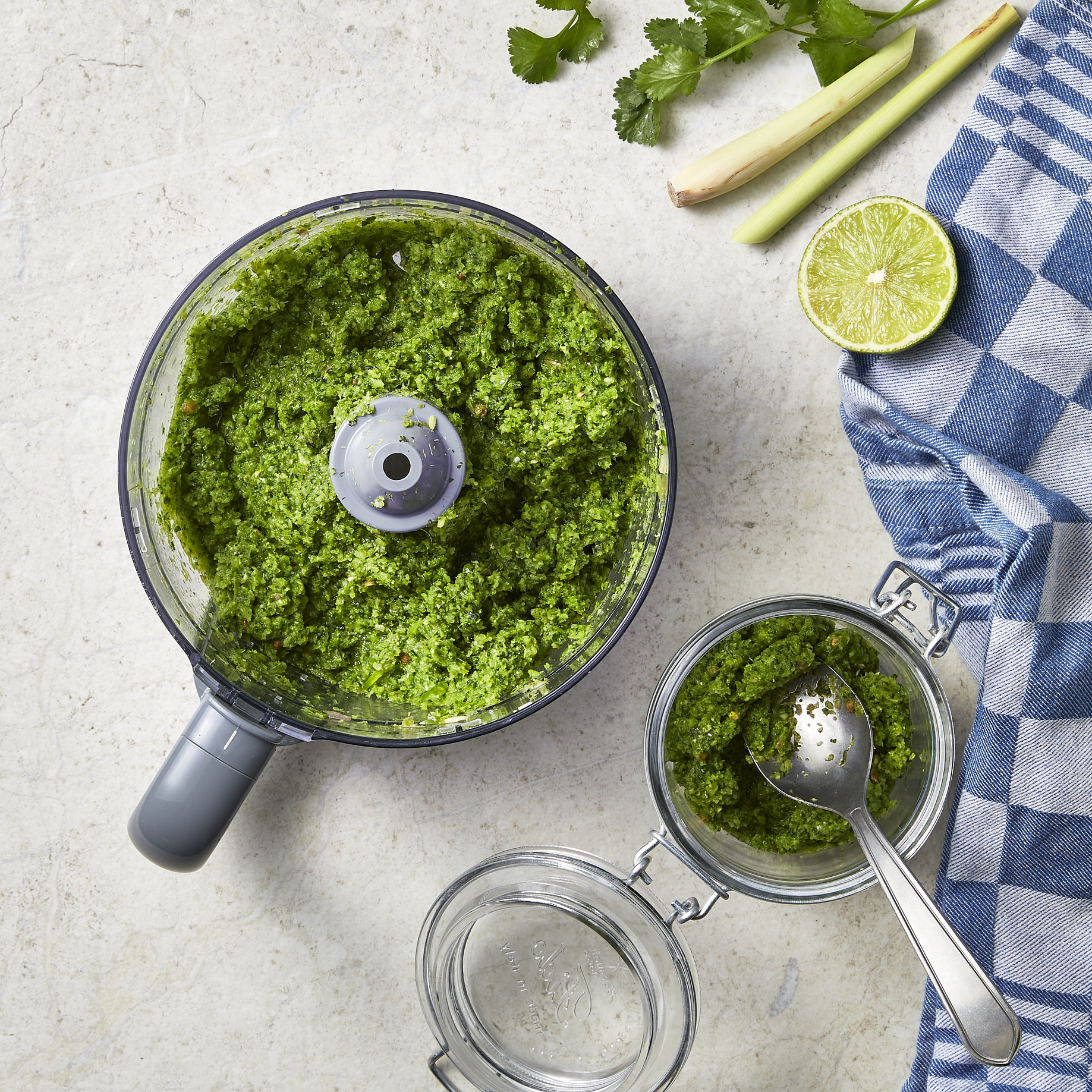Groene currypasta