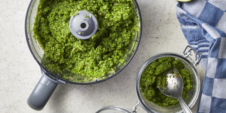 Groene currypasta