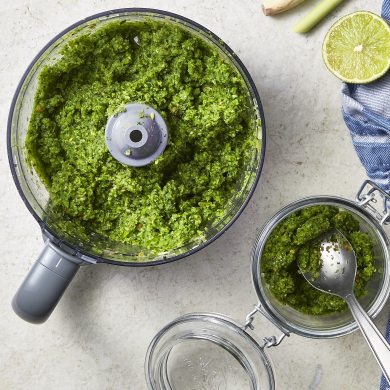 Groene currypasta