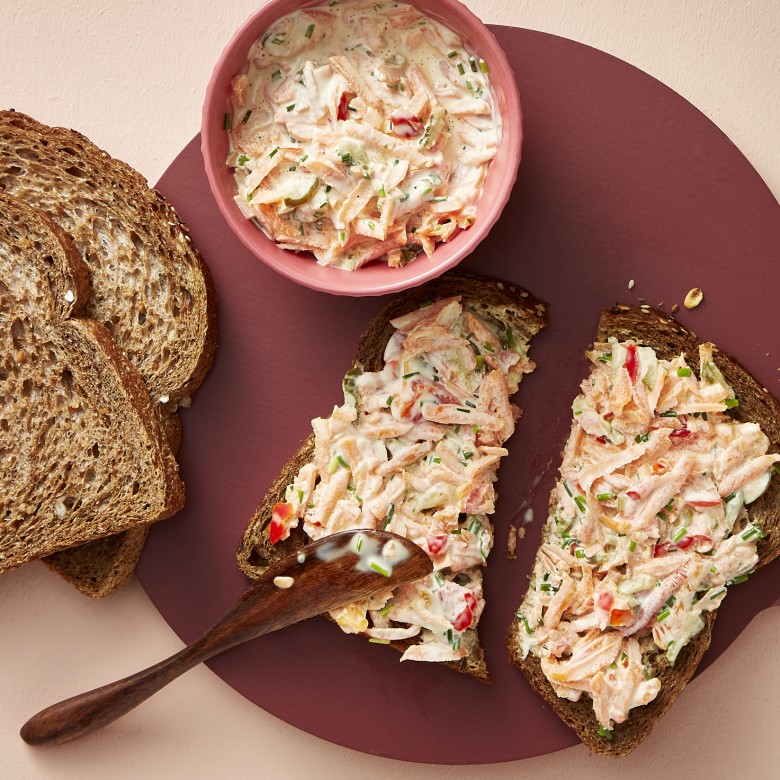 Zelfgemaakte sandwichspread
