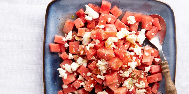 Watermeloensalade