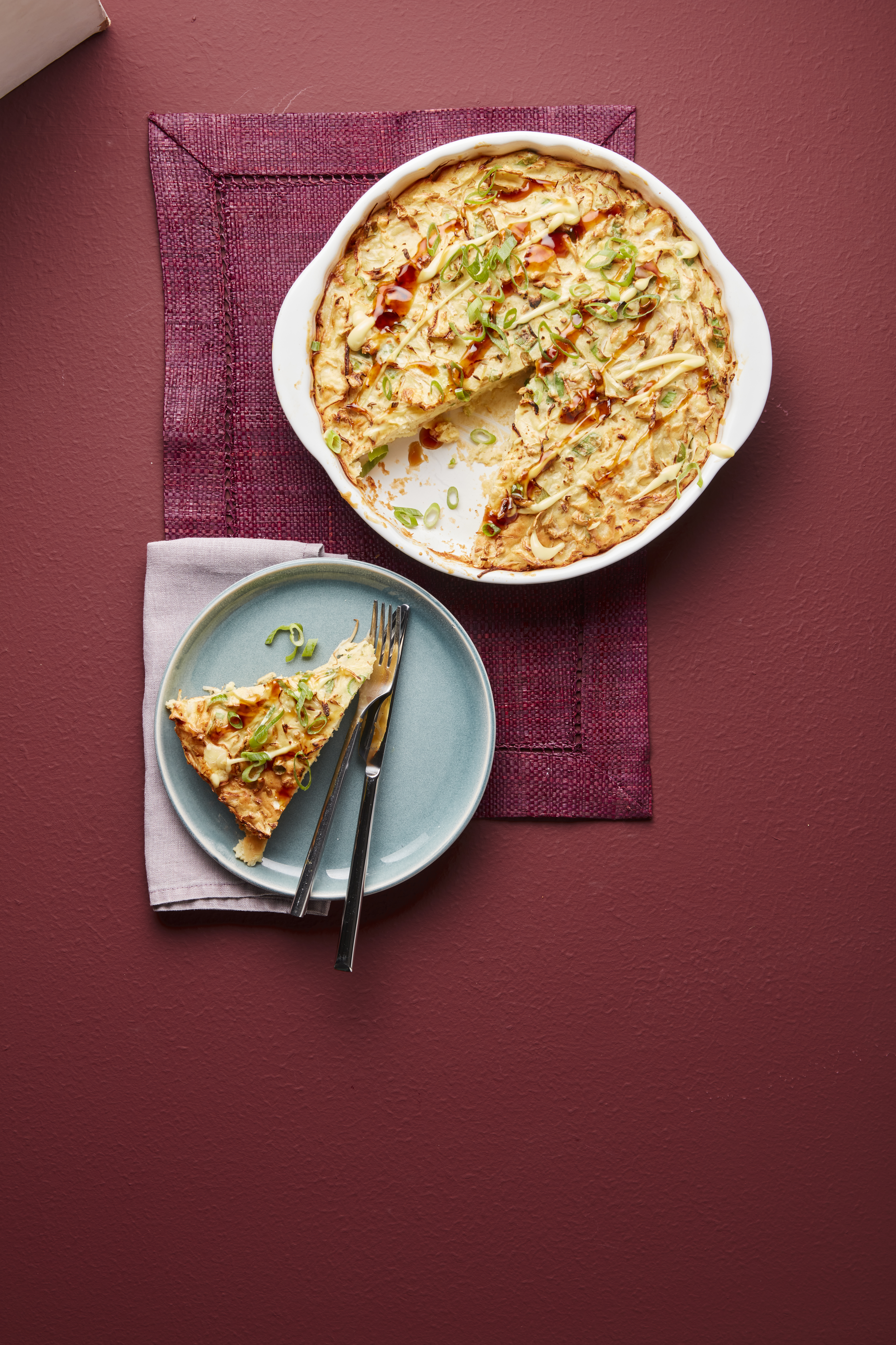 Japanse groentequiche