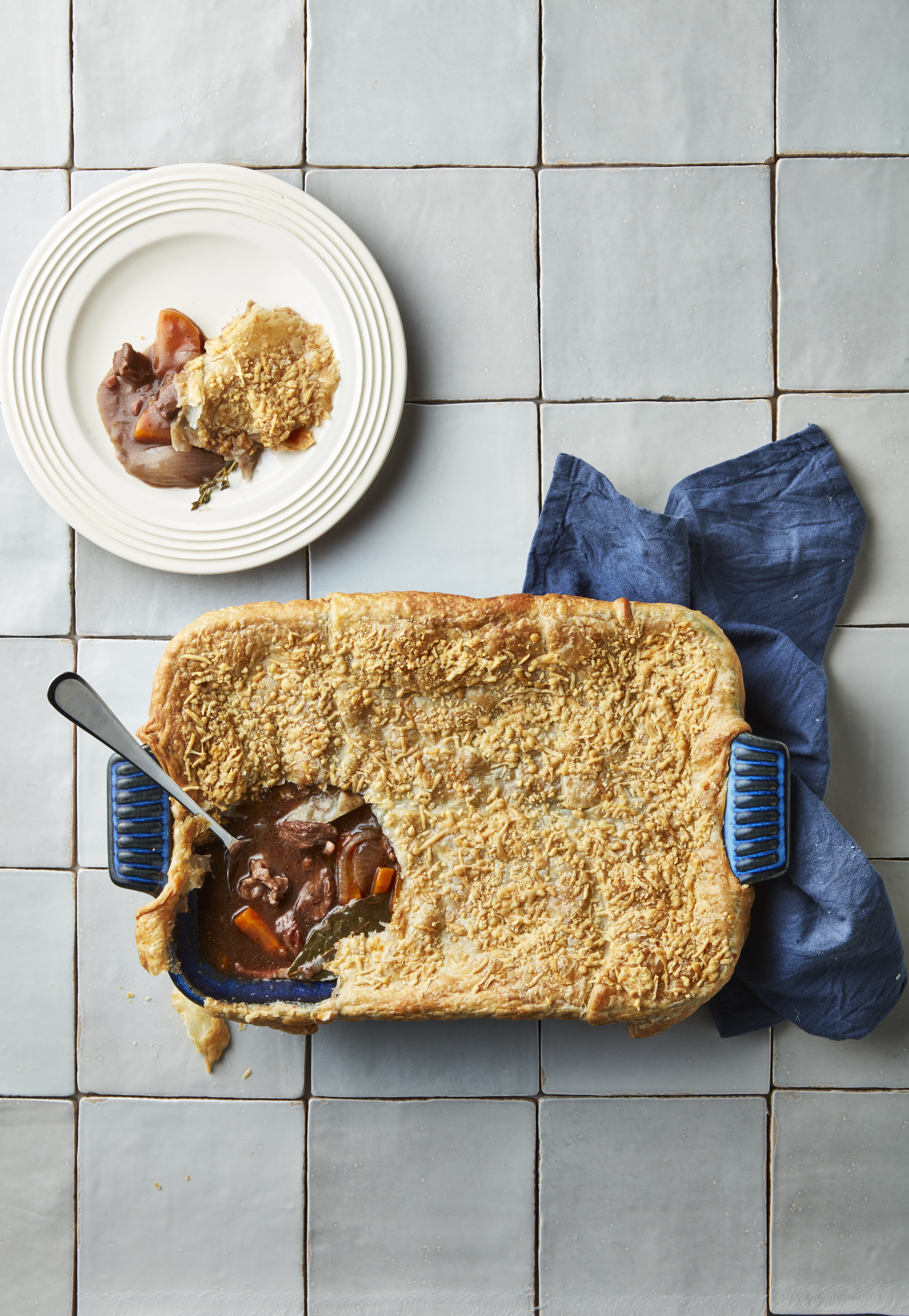 Pie bourguignon