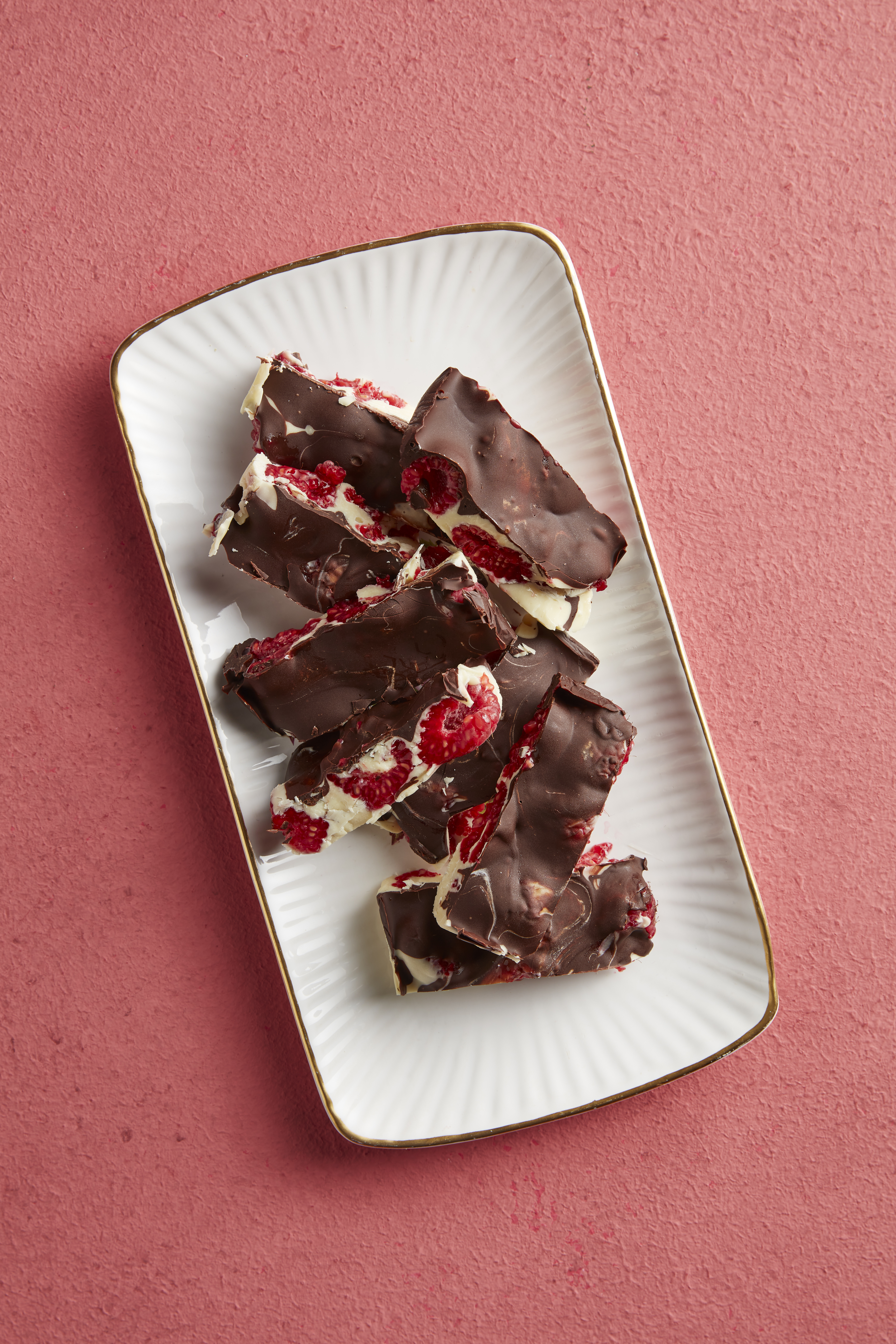 Chocolade frambozen bark