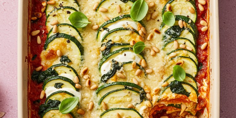 Courgettelasagne