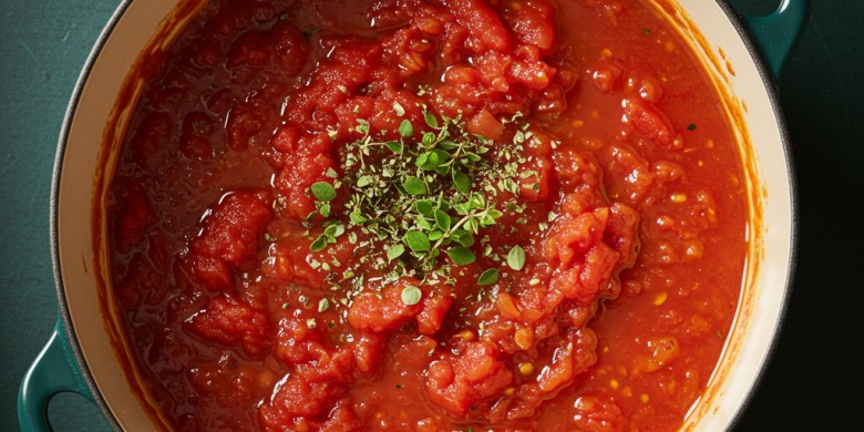 Basisrecept tomatensaus 