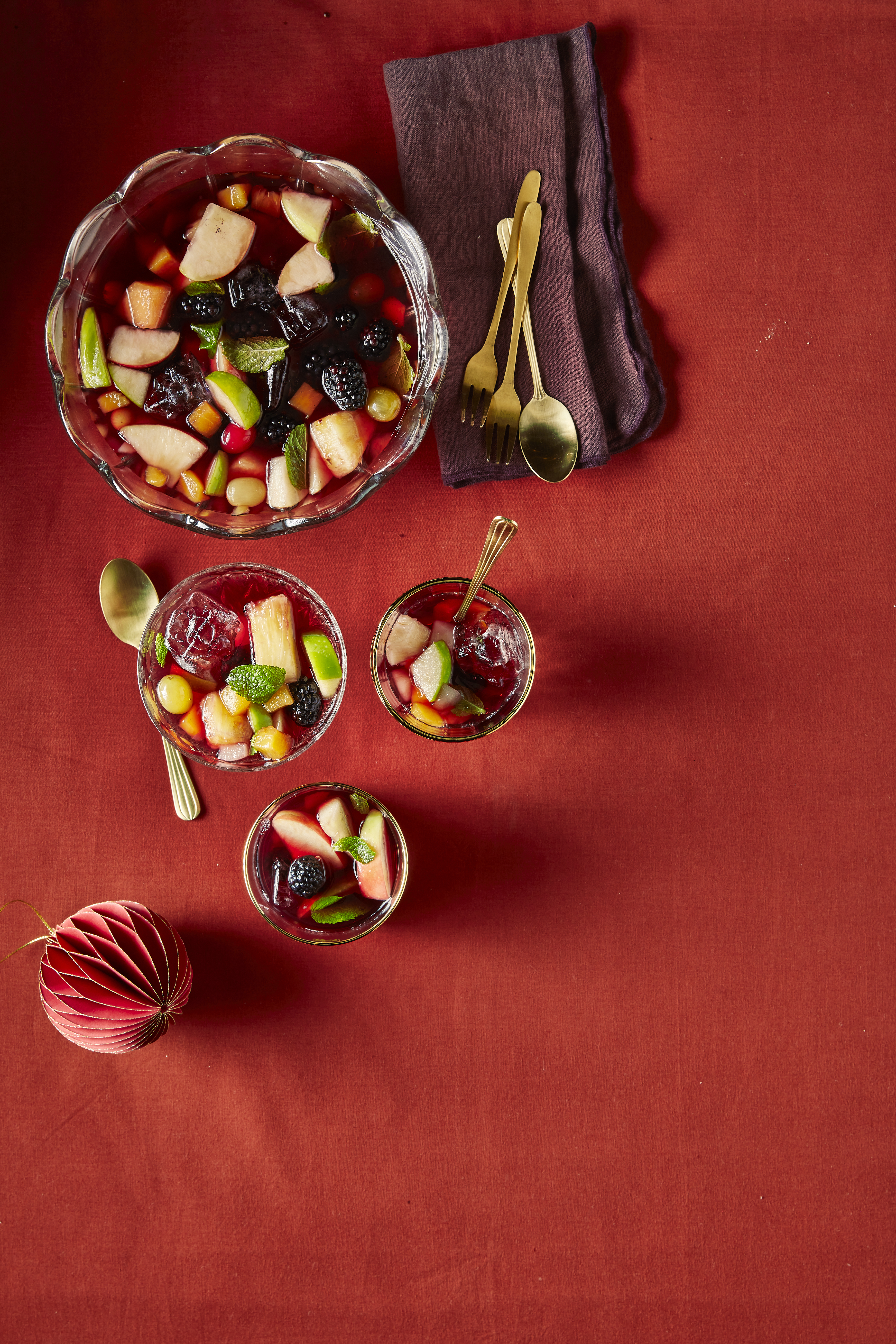 Traditionele fruitbowl