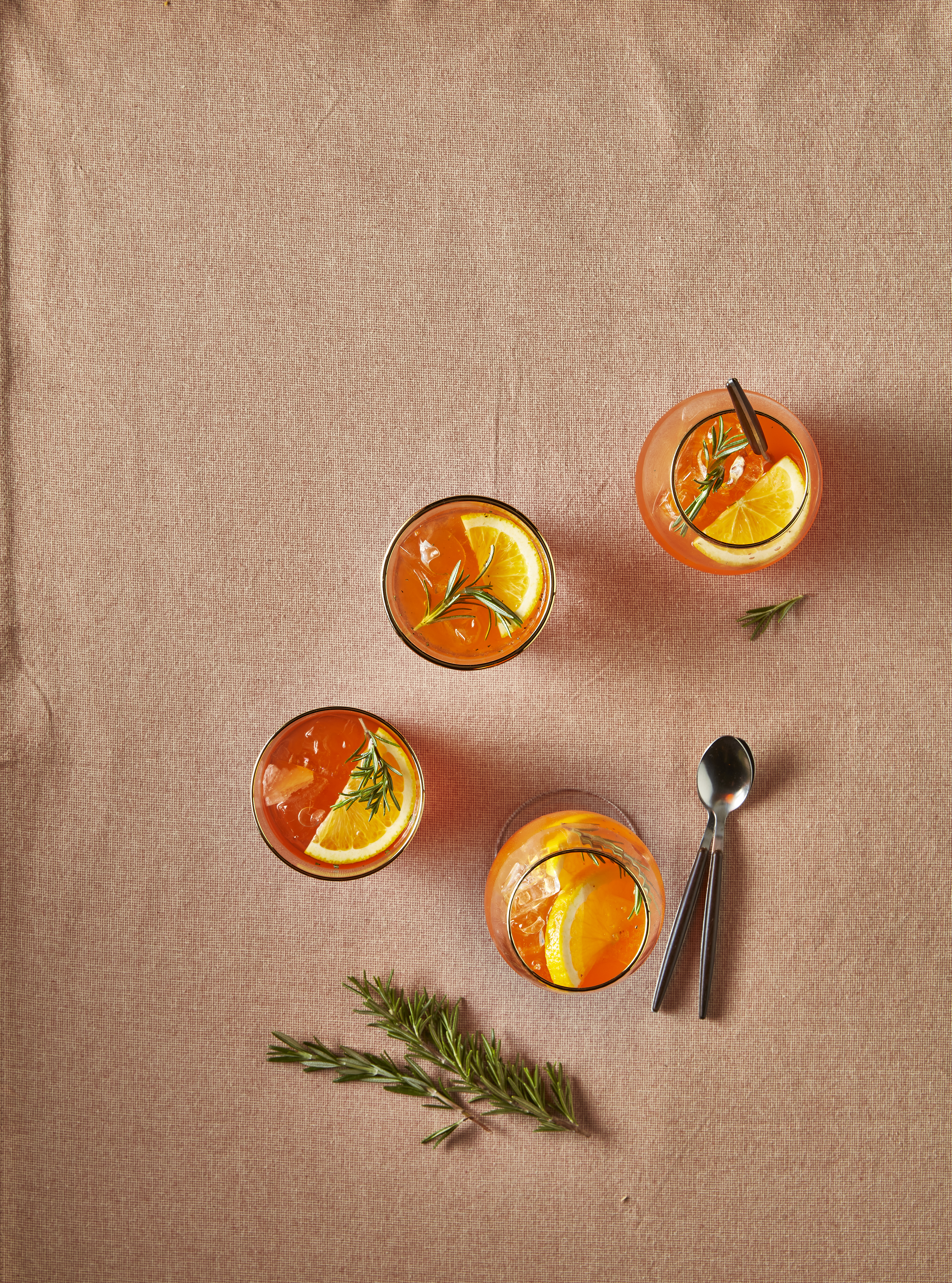 Aperol-cranberry spritzbowl