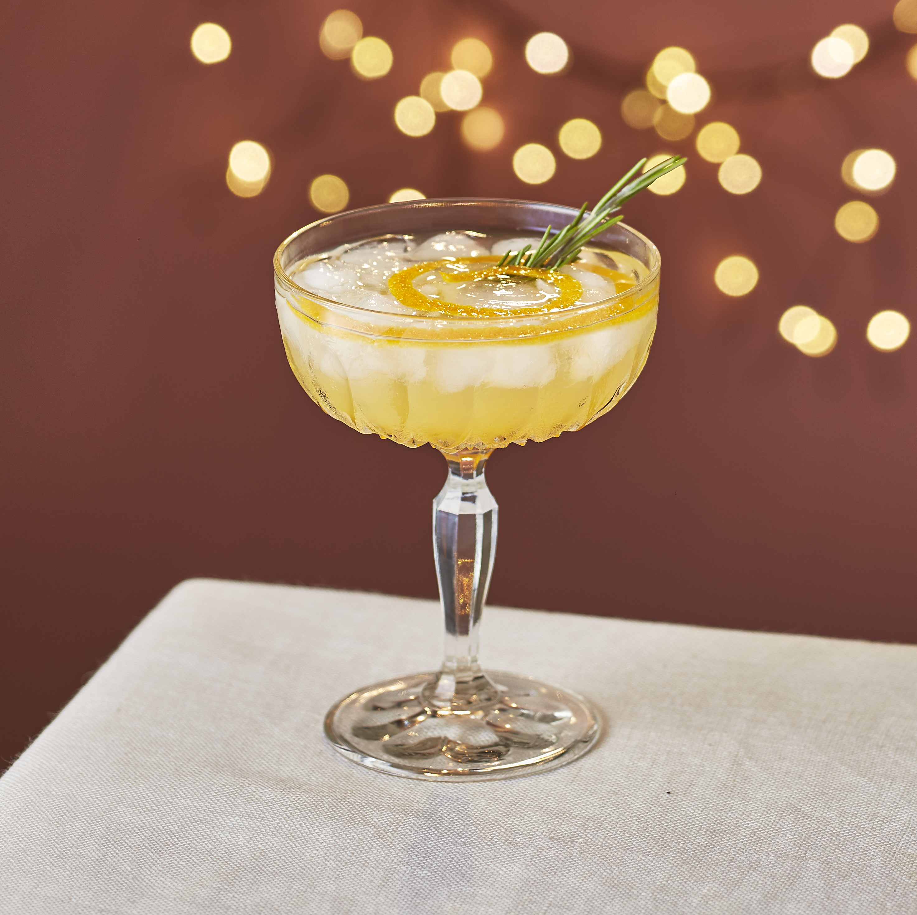 Cava cocktail met sinaasappel