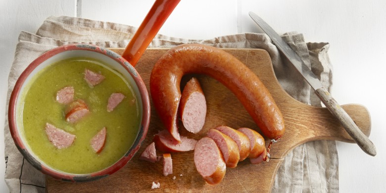 Romige spruitjessoep +clubsandwich