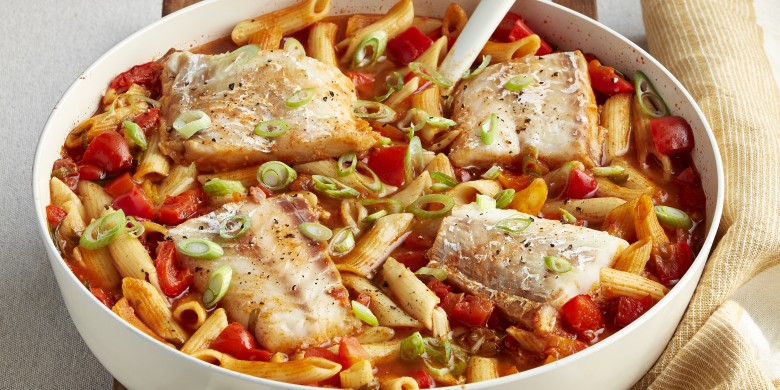 Visstoof in tomatensaus 