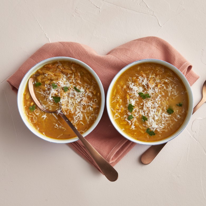 Italiaanse pastina met kip