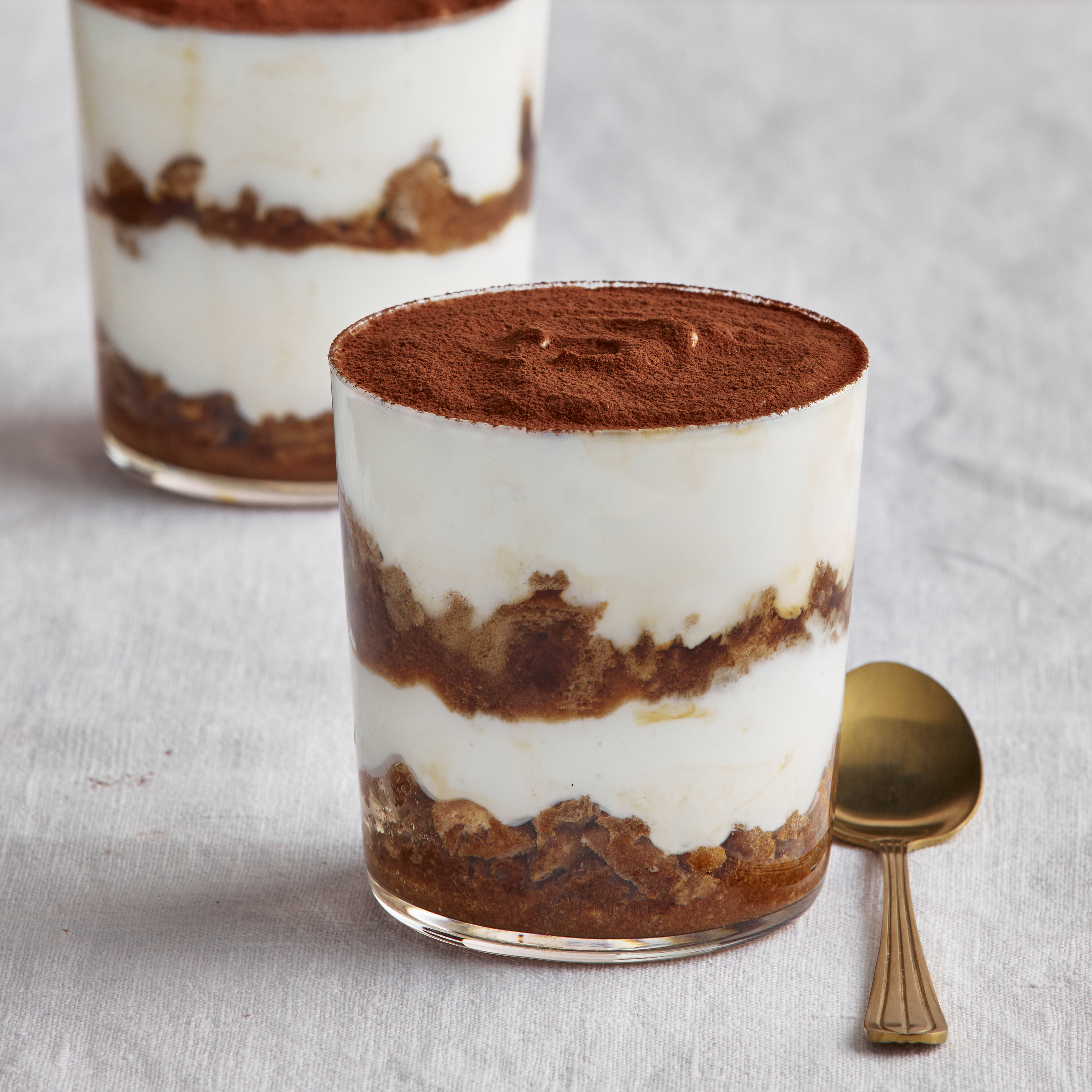 Cottage cheese tiramisu