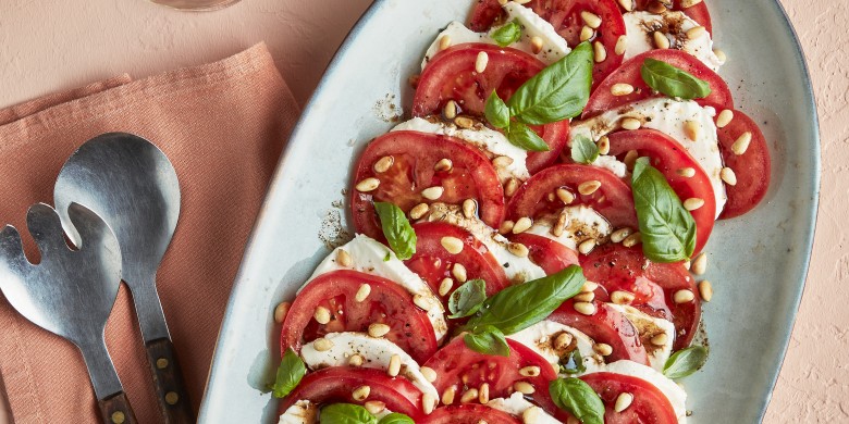 Salade caprese 