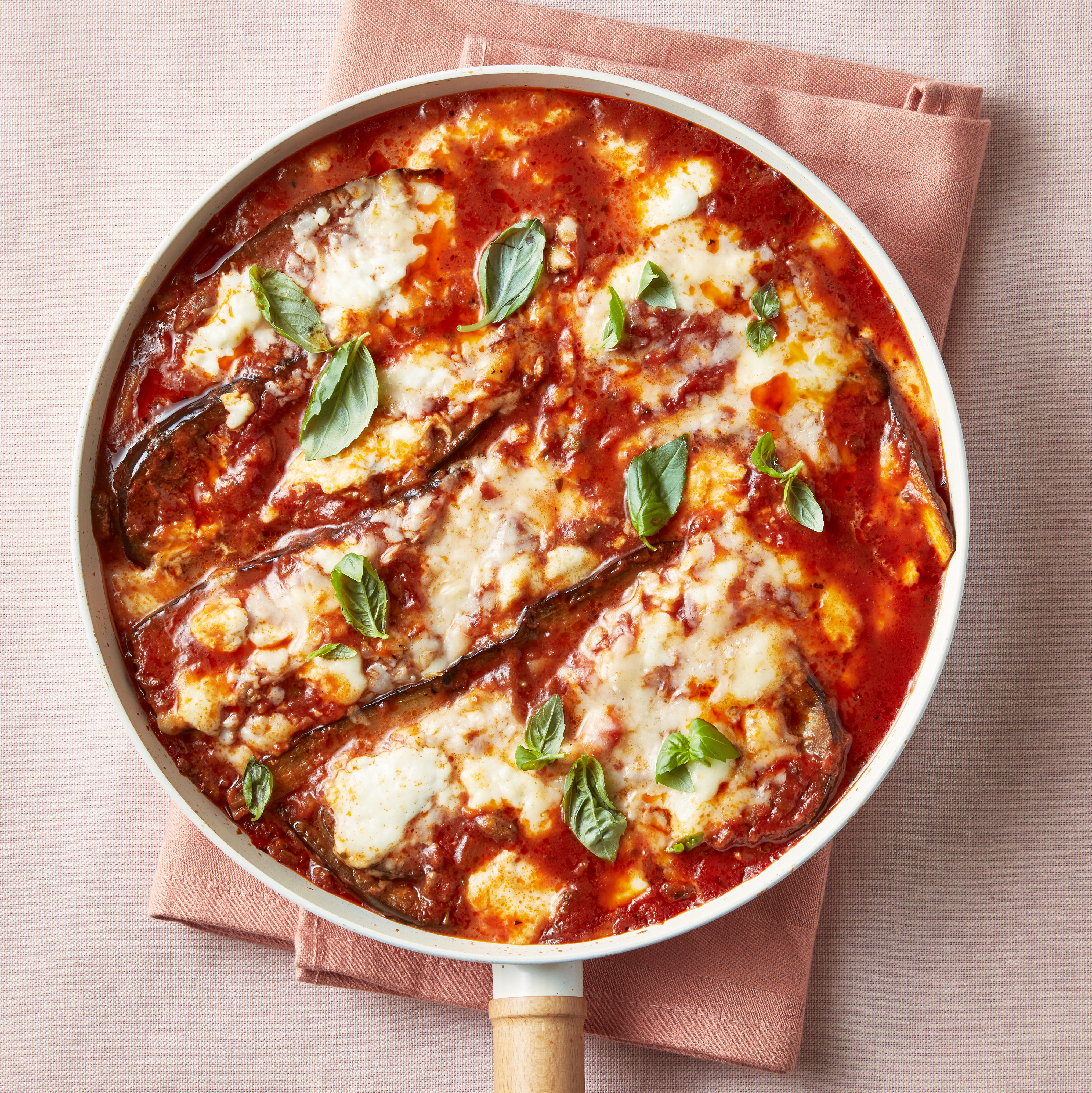 Snelle melanzane uit de pan