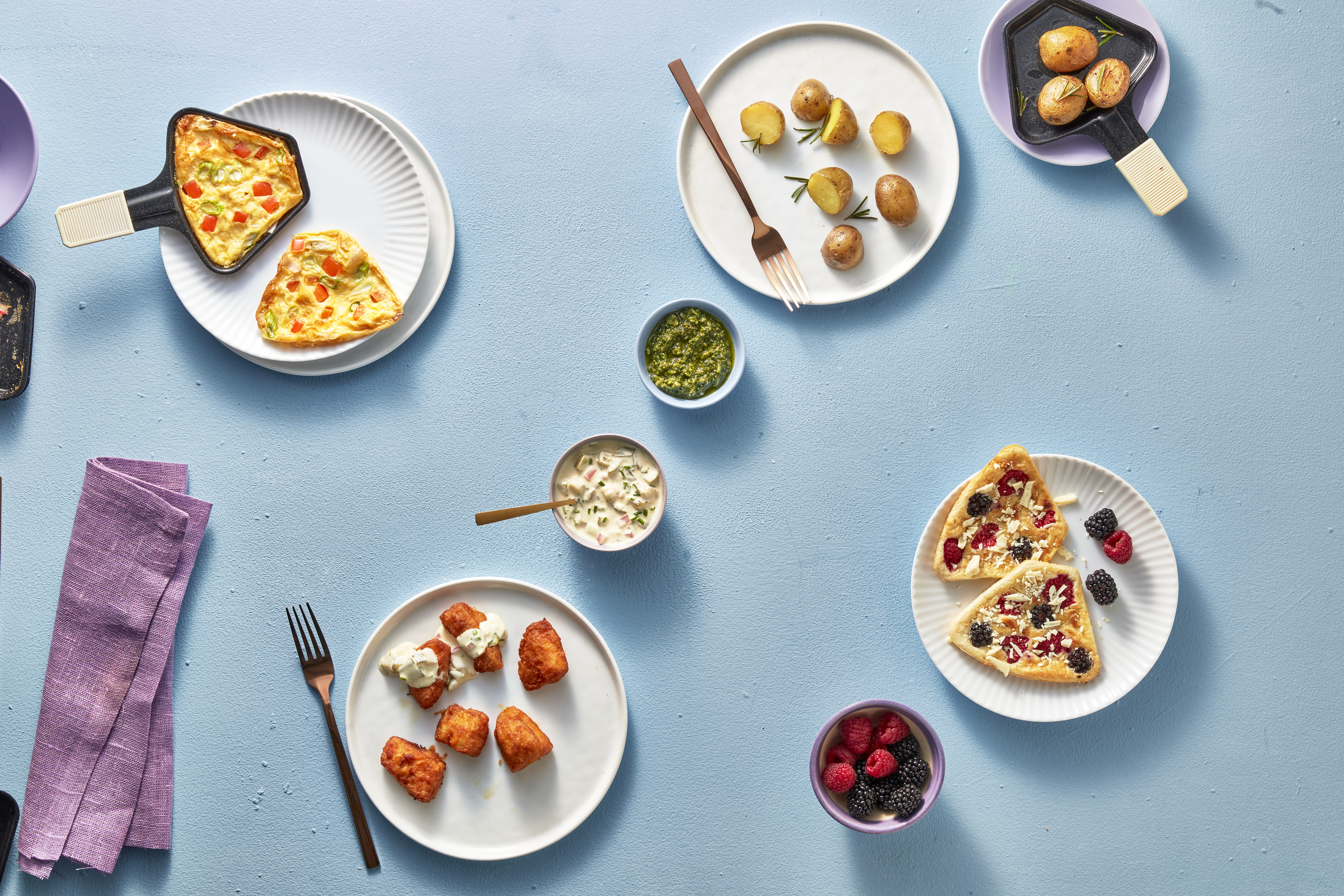 Gebakken aardappeltjes met rozemarijn