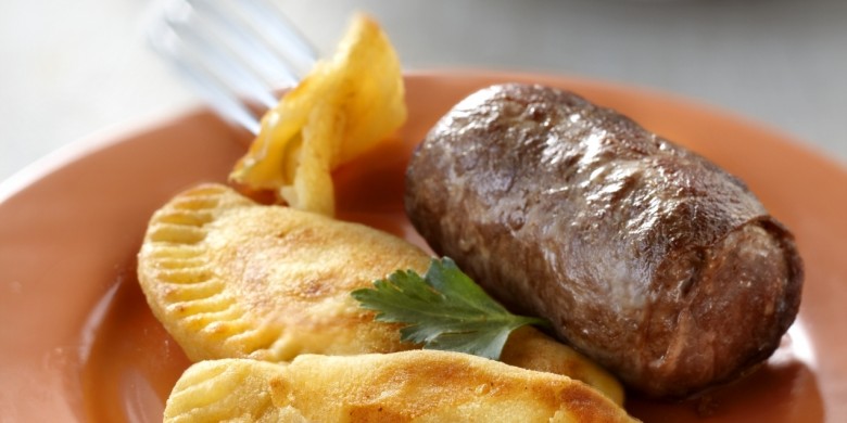 Rundervinken met aardappelbeignets