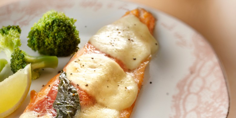 Saltimbocca van zalm