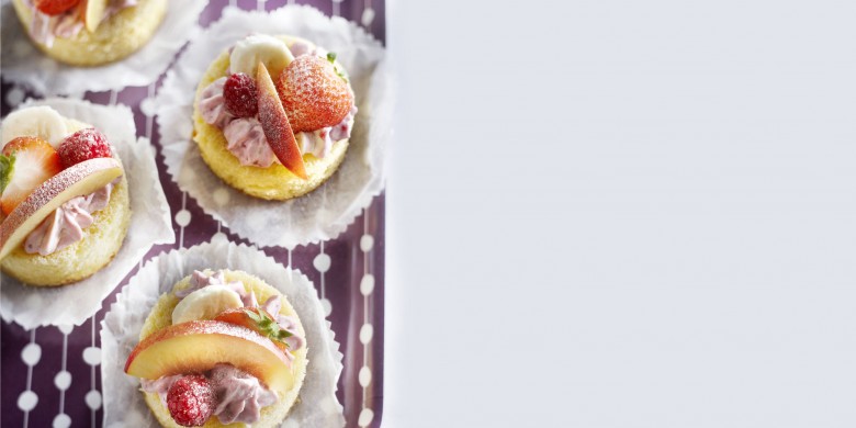 Snelle fruittaartjes