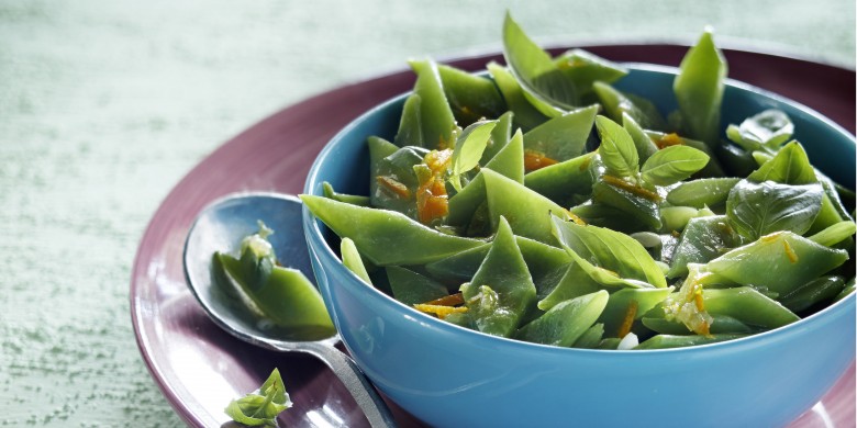 Snijbonen met citrusdressing