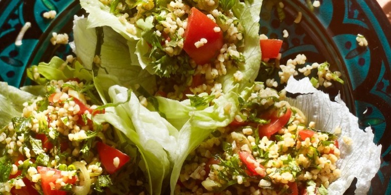 Taboulé (bulgursalade met peterselie)