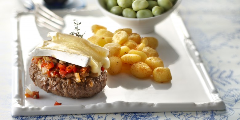 Tartaar met paddenstoelentapenade en brie