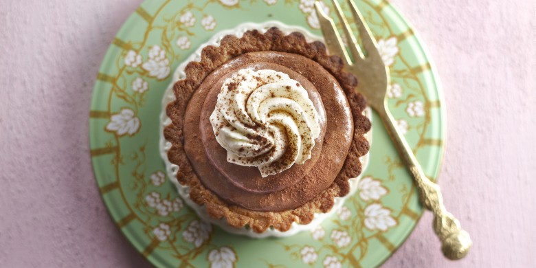 Tarte mousse au chocolat