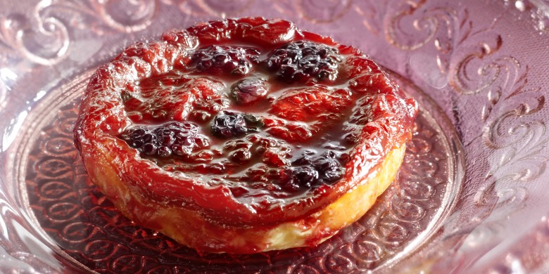Tarte Tatin van bosvruchten