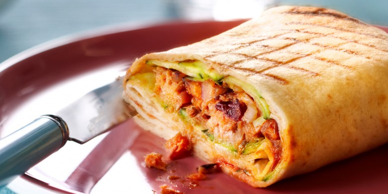 Tonijn-courgettewrap