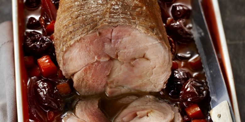 Varkensrollade uit de oven