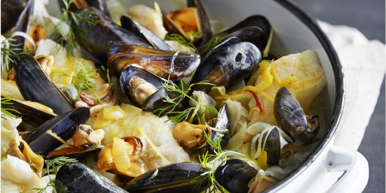 Visschotel met venkel en witbier