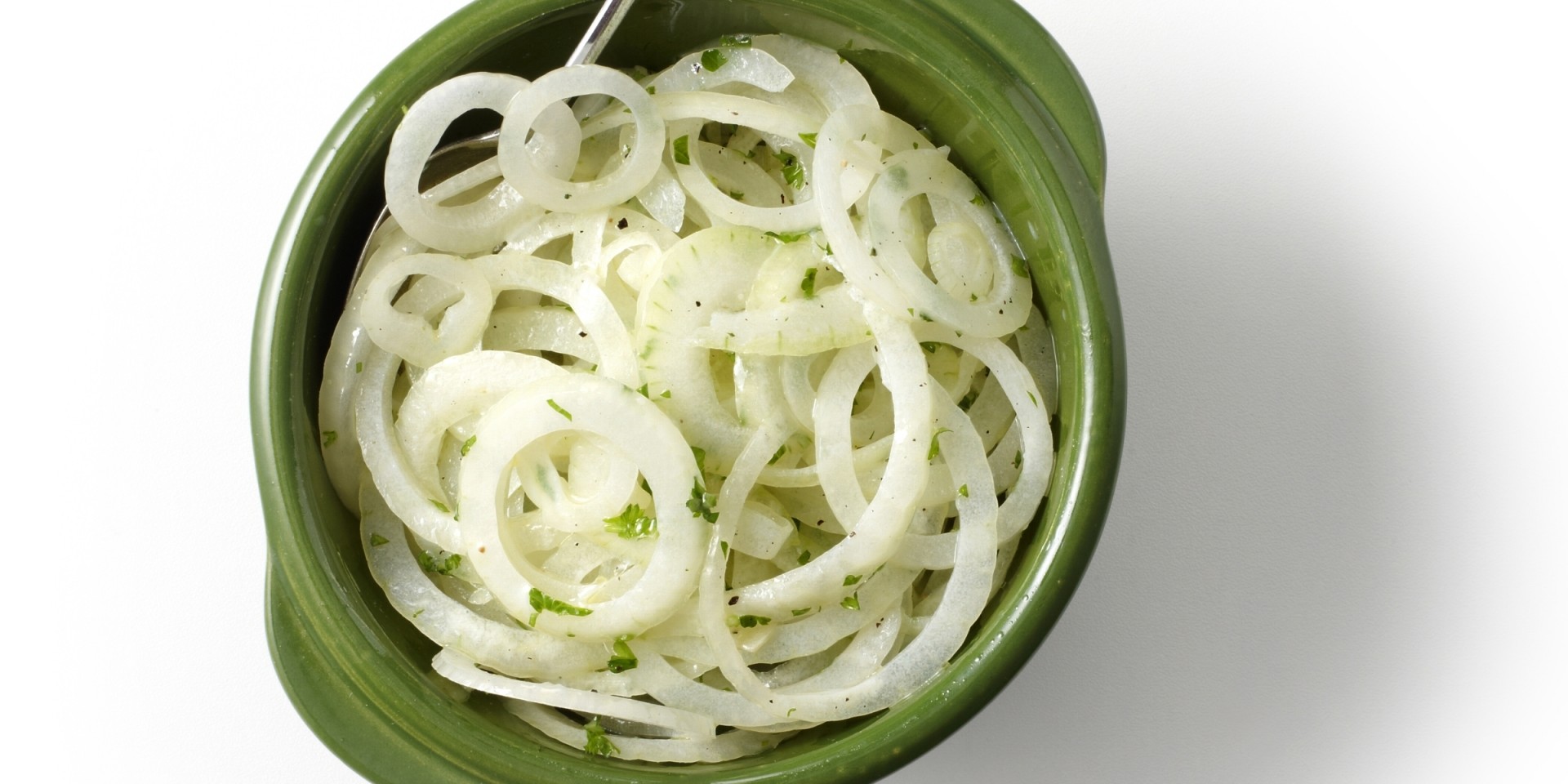 Zoete uiensalade