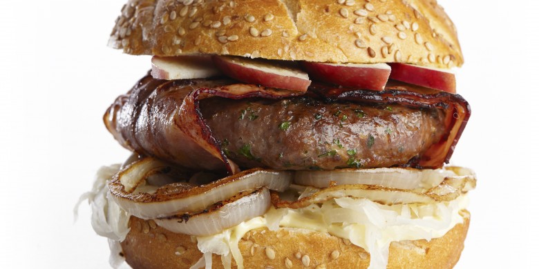 Zuurkoolburger