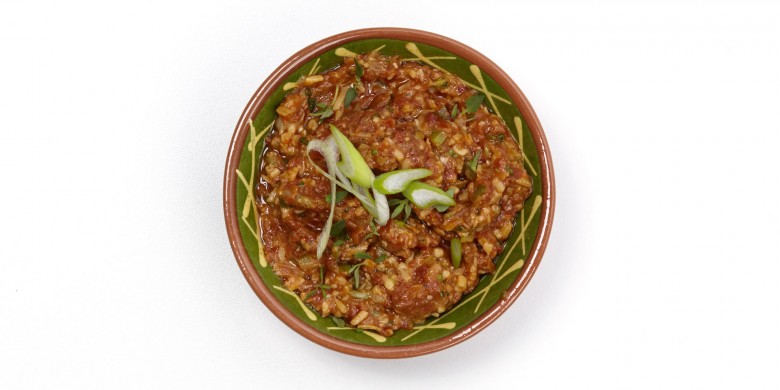 Tomatentapenade met bosui