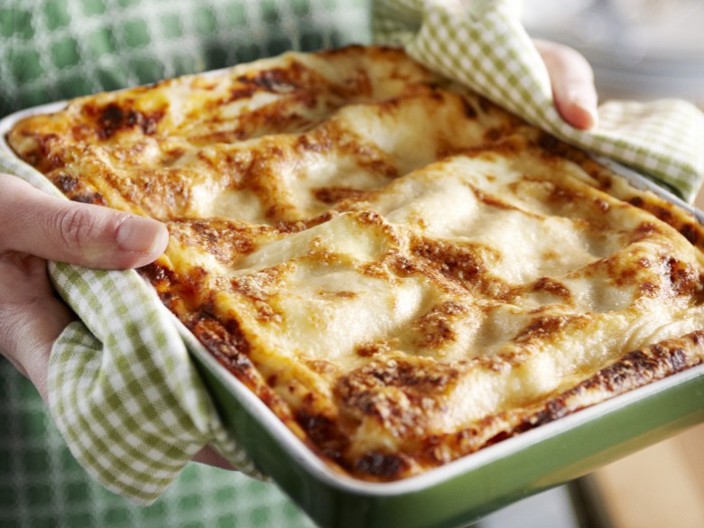 Lasagne met gegrilde groenten en ricotta