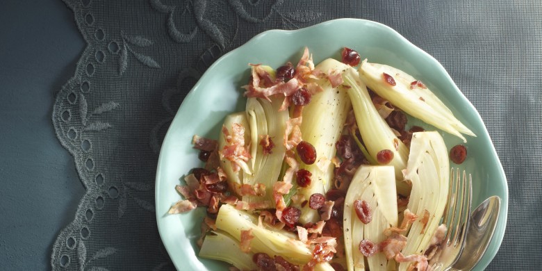 Aardappelpoffers met gekruide cranberry's