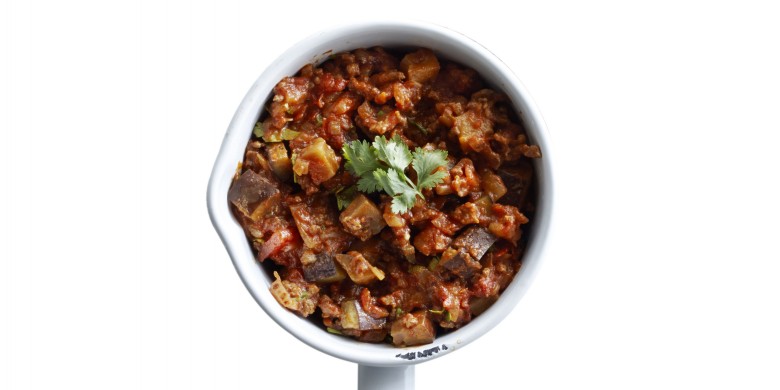 Oosterse curry-gehaktstoof