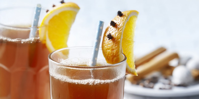 Punch met appel en kaneel