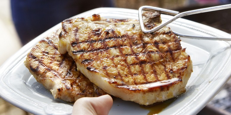 Ribkarbonade met honing-citroenmarinade
