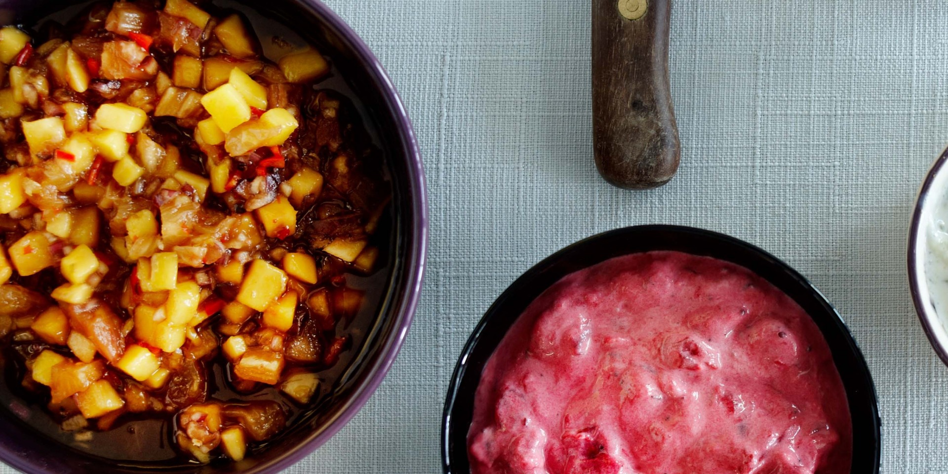 Ananas-mangosalsa
