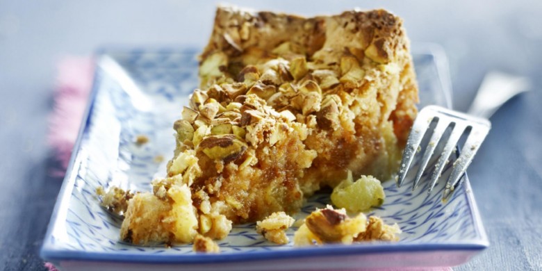 Ananastaartje met pistache