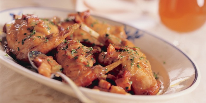 In bier gestoofd Vlaams konijn