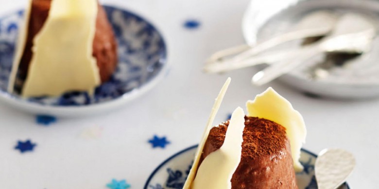 Chocoladetimbaaltjes met chocoschotsen