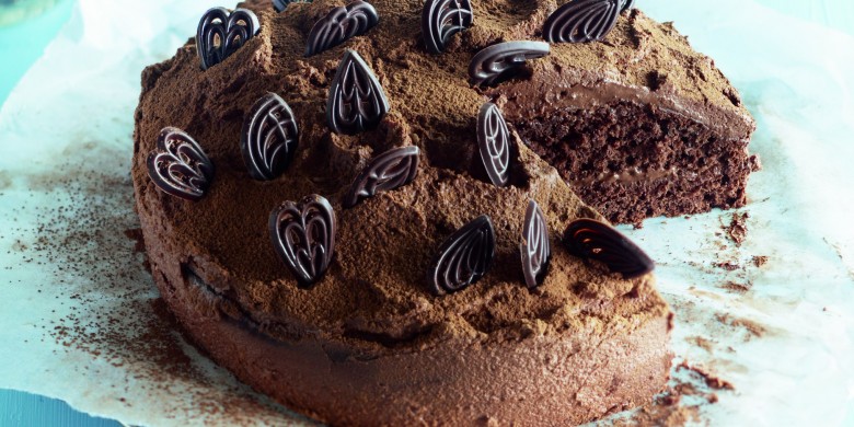 Chocoladetruffeltaart