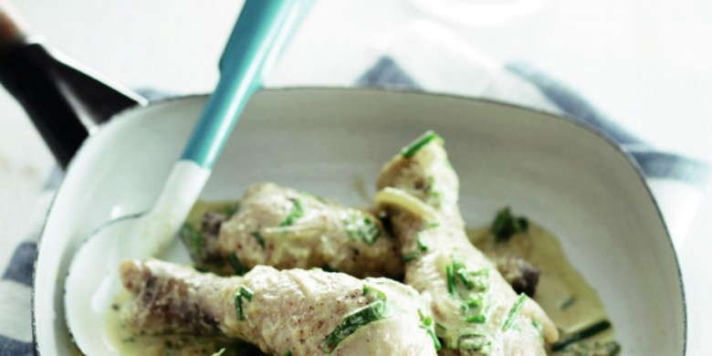 Drumsticks in het groen