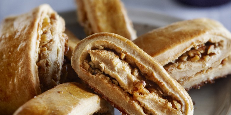 Kaneelbroodjes met walnoot