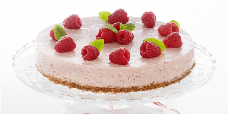 Frambozentaart met Hüttenkäse