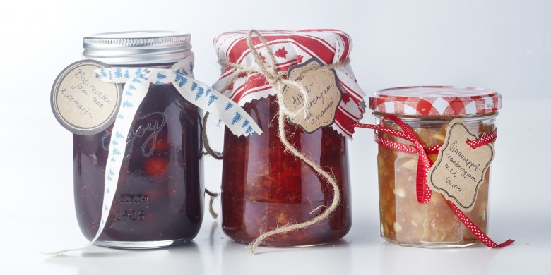 Bosvruchtenjam met rozemarijn