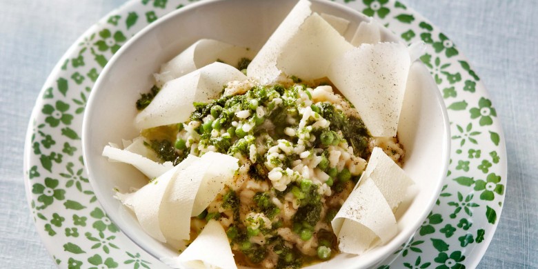 Frisgroene minirisotto